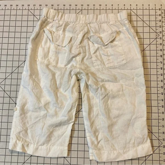 NWOT Johnny Was Women’s Size Small Linen Walking Shorts - Picture 5 of 6